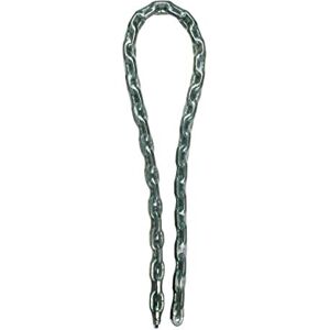 Master Lock Chaîne antivol en acier cémenté pour extérieur (portail, barrière, remise), longueur 1 m 8016EURD Argent Métallique - Publicité Master Lock Chaîne antivol en acier cémenté pour extérieur (portail, barrière, remise), longueur 1 m 8016EURD Argent Métallique - Publicité