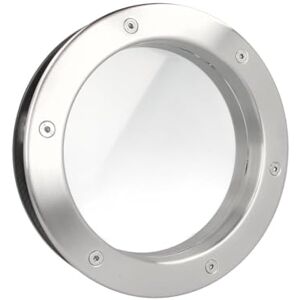 MLS Hublot B4000, Pour Portes, en Acier Inoxydable, Verre de Sécurité Feuilleté, Convient Aux Portes de 40 mm D'épaisseur, Vis de Fixation Visibles des Deux Côtés, 400 mm de Diamètre, Verre Clair - Publicité MLS Hublot B4000, Pour Portes, en Acier Inoxydable, Verre de Sécurité Feuilleté, Convient Aux Portes de 40 mm D'épaisseur, Vis de Fixation Visibles des Deux Côtés, 400 mm de Diamètre, Verre Clair - Publicité