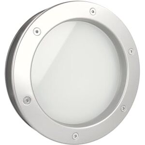 MLS Hublot B4000, Pour Portes, en Aluminium, Verre de Sécurité Feuilleté, Convient Aux Portes de 40 mm D'épaisseur, Vis de Fixation Visibles des Deux Côtés, 350 mm de Diamètre, Verre Dépoli, Argenté - Publicité MLS Hublot B4000, Pour Portes, en Aluminium, Verre de Sécurité Feuilleté, Convient Aux Portes de 40 mm D'épaisseur, Vis de Fixation Visibles des Deux Côtés, 350 mm de Diamètre, Verre Dépoli, Argenté - Publicité