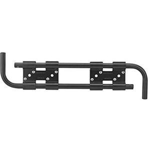 THIRARD Double Barre de Sécurité pour Volet en Bois Acier Zingué Noir Tubes Acier avec Goupilles d’Arrêt Fixation Par 4 Vis Indévissables Montage Rapide Ø 16 x 430 mm - Publicité THIRARD Double Barre de Sécurité pour Volet en Bois Acier Zingué Noir Tubes Acier avec Goupilles d’Arrêt Fixation Par 4 Vis Indévissables Montage Rapide Ø 16 x 430 mm - Publicité