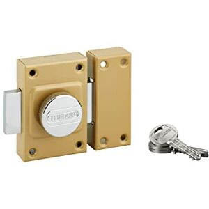 THIRARD Verrou à Bouton Concorde Cylindre Laiton 40 mm Ø 21 mm Pour Porte d'Entrée Acier Époxy Bronze 3 Clés Crantées Incluses Hauteur 88 mm Largeur 61 mm - Publicité THIRARD Verrou à Bouton Concorde Cylindre Laiton 40 mm Ø 21 mm Pour Porte d'Entrée Acier Époxy Bronze 3 Clés Crantées Incluses Hauteur 88 mm Largeur 61 mm - Publicité