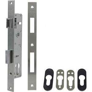 Amig Serrure Métallique avec Poignée Réversible Europrofile Cylindre Bouclier Anti-Bâillements Acier Inoxydable Résistant à la Corrosion Inox, 27 mm - Publicité Amig Serrure Métallique avec Poignée Réversible Europrofile Cylindre Bouclier Anti-Bâillements Acier Inoxydable Résistant à la Corrosion Inox, 27 mm - Publicité