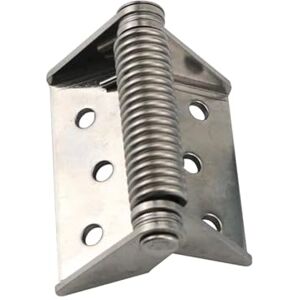 MZPOZB Charnières à Ressort Charnière à ressort de rappel à fermeture automatique en acier inoxydable for charge importante Charnières à Ressort De Fermeture(83mm StainlessSteel) - Publicité MZPOZB Charnières à Ressort Charnière à ressort de rappel à fermeture automatique en acier inoxydable for charge importante Charnières à Ressort De Fermeture(83mm StainlessSteel) - Publicité