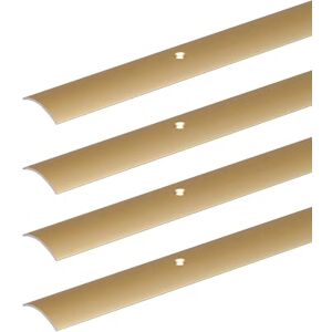 Alberts 498559 Lot de 4 profilés en laiton 900 x 40 mm - Publicité Alberts 498559 Lot de 4 profilés en laiton 900 x 40 mm - Publicité