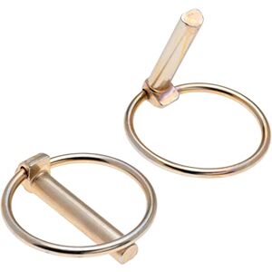 Keple 10x41mm Goupille d'arrêt (lot de 2), goupille de retenue, goupille de sécurité de type O, goupille à clip avec anneau, goupille d'essieu DIN11023 pour tracteur, remorque, camion, tondeuse, pelle - Publicité Keple 10x41mm Goupille d'arrêt (lot de 2), goupille de retenue, goupille de sécurité de type O, goupille à clip avec anneau, goupille d'essieu DIN11023 pour tracteur, remorque, camion, tondeuse, pelle - Publicité