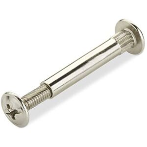 SOTECH 20 pièces vis de raccordement pour meubles CONNECT Ø 5 mm avec filetage M4 vis d'assemblage avec douille en acier nickelé pour épaisseur de bois 31-40 mm connecteur d'armoire - Publicité SOTECH 20 pièces vis de raccordement pour meubles CONNECT Ø 5 mm avec filetage M4 vis d'assemblage avec douille en acier nickelé pour épaisseur de bois 31-40 mm connecteur d'armoire - Publicité