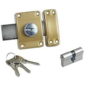 Serrure Bricard 30x30mm Même Clé - Publicité Serrure Bricard 30x30mm Même Clé - Publicité