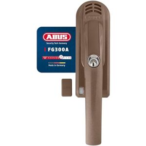 ABUS Poignée de Fenêtre Verrouillable FG300A AL0125 Avec Cylindre Poussoir et Fonction d'Alarme, à Verrouillage Identique Niveau de Sécurité 7 71895 Marron - Publicité ABUS Poignée de Fenêtre Verrouillable FG300A AL0125 Avec Cylindre Poussoir et Fonction d'Alarme, à Verrouillage Identique Niveau de Sécurité 7 71895 Marron - Publicité