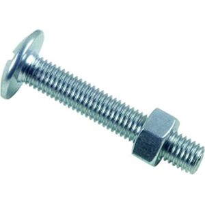 LENNIE , Boulon poêlier tête ronde large, Ø4x25, Boulons poêlier tête ronde large,en acier zingué blanc, Empreinte fendue en croix, avec écrou hexagonal, Livré avec écrou, Boite de 500 - Publicité LENNIE , Boulon poêlier tête ronde large, Ø4x25, Boulons poêlier tête ronde large,en acier zingué blanc, Empreinte fendue en croix, avec écrou hexagonal, Livré avec écrou, Boite de 500 - Publicité