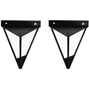 SANJIAOJIA Equerre Etagere Murale Triangle,2x Supports Triangulaires en épingle à Cheveux,Supports D'étagère en Métal à Prisme Géométrique,pour Chambre Cuisine,avec Vis (15cm(5.9in),Black) - Publicité SANJIAOJIA Equerre Etagere Murale Triangle,2x Supports Triangulaires en épingle à Cheveux,Supports D'étagère en Métal à Prisme Géométrique,pour Chambre Cuisine,avec Vis (15cm(5.9in),Black) - Publicité