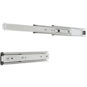 Amig Glissières à Extraction Totale 30kg Acier Galvanisé Anti-Corrosion Pour Tiroirs Meubles/Bureaux Compatible Serrure Menuiserie, Multicolore, 350 x 45 mm - Publicité Amig Glissières à Extraction Totale 30kg Acier Galvanisé Anti-Corrosion Pour Tiroirs Meubles/Bureaux Compatible Serrure Menuiserie, Multicolore, 350 x 45 mm - Publicité