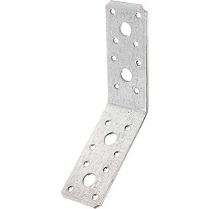 Alberts 848354 Équerre d'assemblage coudée à 135° galvanisée Sendzimir 90 x 90 x 40 mm kit de 50 - Publicité Alberts 848354 Équerre d'assemblage coudée à 135° galvanisée Sendzimir 90 x 90 x 40 mm kit de 50 - Publicité