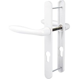 HOPPE Poignée de porte sur plaque étroit blanc Clé I Verona et cie - Publicité HOPPE Poignée de porte sur plaque étroit blanc Clé I Verona et cie - Publicité