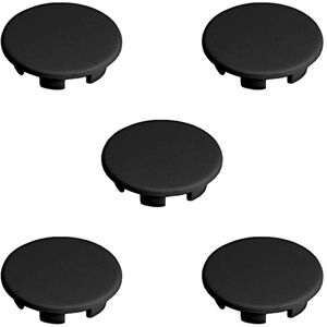 cyclingcolors 5x CACHE ROND A CLIPSER PLASTIQUE NOIR BOUCHON PROTECTION TROU MEUBLE MUR CLOISON (Ø25.4mm (1")) - Publicité cyclingcolors 5x CACHE ROND A CLIPSER PLASTIQUE NOIR BOUCHON PROTECTION TROU MEUBLE MUR CLOISON (Ø25.4mm (1")) - Publicité