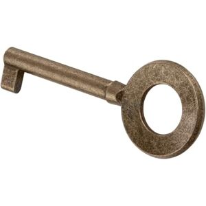 Gedotec Clé de meuble brunie 1 pièce Clé à panneton en métal HAYDN Clé de rechange déco antique 40 mm Clé de rechange Clé avec blocage européen - Publicité Gedotec Clé de meuble brunie 1 pièce Clé à panneton en métal HAYDN Clé de rechange déco antique 40 mm Clé de rechange Clé avec blocage européen - Publicité