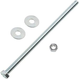 AERZETIX Kit ensemble de 10 boulons M5x100 mm à tête hexagonale + 20 rondelles larges M5x15 mm + 10 écrous hexagonaux M5 pour bricolage et fixation légère en acier - Publicité AERZETIX Kit ensemble de 10 boulons M5x100 mm à tête hexagonale + 20 rondelles larges M5x15 mm + 10 écrous hexagonaux M5 pour bricolage et fixation légère en acier - Publicité