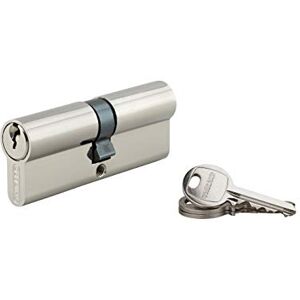 THIRARD Cylindre à clé crantée 40 x 40 mm nickelé 3 clés - Publicité THIRARD Cylindre à clé crantée 40 x 40 mm nickelé 3 clés - Publicité