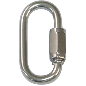 Amig Lot de 2 Maillons Rapides INOX Ø4x40mm Mousquetons Polyvalents pour Cordes, Chaînes, Camping Résistant à la Corrosion Utilisation Extérieure et Intérieure, Multicolore, Acier Inoxydable - Publicité Amig Lot de 2 Maillons Rapides INOX Ø4x40mm Mousquetons Polyvalents pour Cordes, Chaînes, Camping Résistant à la Corrosion Utilisation Extérieure et Intérieure, Multicolore, Acier Inoxydable - Publicité