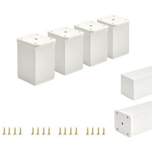 ALUSFERA Pieds de Meubles réglables – Lot de 4 – Pieds d'armoire au Design élégant – Pieds pour Meubles 40 x 40 x 60 mm avec Montage Facile et kit de vis Complet - Publicité ALUSFERA Pieds de Meubles réglables – Lot de 4 – Pieds d'armoire au Design élégant – Pieds pour Meubles 40 x 40 x 60 mm avec Montage Facile et kit de vis Complet - Publicité