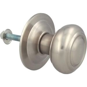 Amig Bouton rond pour portes extérieures d’entrée Poignée pour porte principale de la maison Diamètre du bouton Ø70 mm Laiton Argenté Comprend vis et écrou de fixation - Publicité Amig Bouton rond pour portes extérieures d’entrée Poignée pour porte principale de la maison Diamètre du bouton Ø70 mm Laiton Argenté Comprend vis et écrou de fixation - Publicité