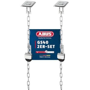 ABUS Grille de Protection GS40 Protection Anti-effraction Grilles de Sous-sol et Lumières Plastique avec Chaîne Variable Niveau de Sécurité 6 -03600 Lot de 2 - Publicité ABUS Grille de Protection GS40 Protection Anti-effraction Grilles de Sous-sol et Lumières Plastique avec Chaîne Variable Niveau de Sécurité 6 -03600 Lot de 2 - Publicité