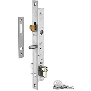 THIRARD Serrure Encastrable à Crochet à Cylindre pour Porte d'Entrée Axe 16 mm Bouts Carrés Cylindre 30 x 30 mm Zingué 3 Clés Têtière Inox Pêne Crochet Bronze Gris - Publicité THIRARD Serrure Encastrable à Crochet à Cylindre pour Porte d'Entrée Axe 16 mm Bouts Carrés Cylindre 30 x 30 mm Zingué 3 Clés Têtière Inox Pêne Crochet Bronze Gris - Publicité