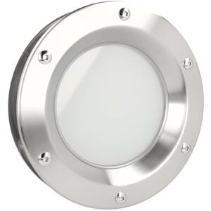 MLS Hublot B1000, Pour Portes, en Acier Inoxydable, Verre de Sécurité Feuilleté, Convient Aux Portes de 40 mm D'épaisseur, Vis de Fixation Visibles des Deux Côtés, 350 mm de Diamètre, Verre Dépoli - Publicité MLS Hublot B1000, Pour Portes, en Acier Inoxydable, Verre de Sécurité Feuilleté, Convient Aux Portes de 40 mm D'épaisseur, Vis de Fixation Visibles des Deux Côtés, 350 mm de Diamètre, Verre Dépoli - Publicité