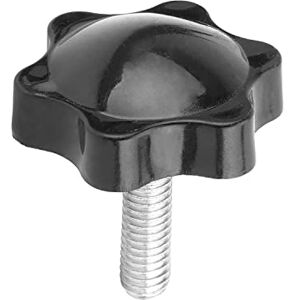 MroMax Poignée de serrage en forme d'étoile M6 × 20 mm Filetage mâle 1 pièce - Publicité MroMax Poignée de serrage en forme d'étoile M6 × 20 mm Filetage mâle 1 pièce - Publicité