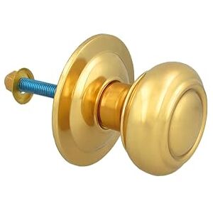 Amig Modèle 53 Bouton de portes d’entrée extérieures en laiton poli Diamètre poignée 70 mm Hauteur 73,5 mm Vis et écrou de fixation inclus - Publicité Amig Modèle 53 Bouton de portes d’entrée extérieures en laiton poli Diamètre poignée 70 mm Hauteur 73,5 mm Vis et écrou de fixation inclus - Publicité