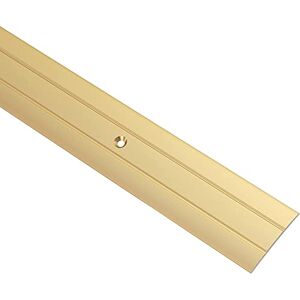 Gedotec Seuil de Porte Barre Longueur 90 cm, Largeur 37 mm 1 Pièce Profil Transition Sol Aluminium Laiton Plinthe de sol à visser Profilé de compensation perforé Seuil de porte - Publicité Gedotec Seuil de Porte Barre Longueur 90 cm, Largeur 37 mm 1 Pièce Profil Transition Sol Aluminium Laiton Plinthe de sol à visser Profilé de compensation perforé Seuil de porte - Publicité