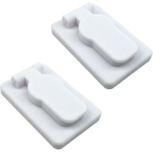 Decoralin Lot de 2 caches de serrure en plastique – Boudin de porte – Anti-poussière, anti-courants d'air, protection de l'intimité – Compatible avec les serrures de porte classiques (pas pour les - Publicité Decoralin Lot de 2 caches de serrure en plastique – Boudin de porte – Anti-poussière, anti-courants d'air, protection de l'intimité – Compatible avec les serrures de porte classiques (pas pour les - Publicité
