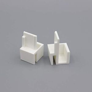 3DKStore Lot de 4 Paires de Guides Blancs compatibles placards Form/Optimum - Publicité 3DKStore Lot de 4 Paires de Guides Blancs compatibles placards Form/Optimum - Publicité