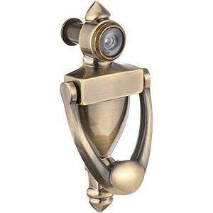 PRiME S 4235 Heurtoir de porte et visière, construction moulée sous pression, finition laiton antique (lot de 1) - Publicité PRiME S 4235 Heurtoir de porte et visière, construction moulée sous pression, finition laiton antique (lot de 1) - Publicité