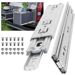 AOLISHENG Glissière de tiroir pour charges lourdes, capacité de charge jusqu'à 68 KG, sans serrure,Extension 300 350 400 450 500 550 600 650 700 750 800 850 900 950 1000mm, 1 Paire (2 pièces) - Publicité AOLISHENG Glissière de tiroir pour charges lourdes, capacité de charge jusqu'à 68 KG, sans serrure,Extension 300 350 400 450 500 550 600 650 700 750 800 850 900 950 1000mm, 1 Paire (2 pièces) - Publicité