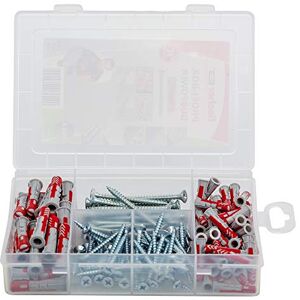 fischer Masterbox de 80 chevilles bi-matière et multi-matériaux DUOPOWER avec 80 vis / 50 DUOPOWER 6x30, 30 DUOPOWER 8x40, 50 vis 4,5x40 et 30 vis 5x60 - Publicité fischer Masterbox de 80 chevilles bi-matière et multi-matériaux DUOPOWER avec 80 vis / 50 DUOPOWER 6x30, 30 DUOPOWER 8x40, 50 vis 4,5x40 et 30 vis 5x60 - Publicité