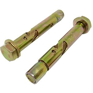 Spit V Bolt Fixation hexagonale résistante boulon anchrage métal galvanisée 10/75-18 (25x) - Publicité Spit V Bolt Fixation hexagonale résistante boulon anchrage métal galvanisée 10/75-18 (25x) - Publicité