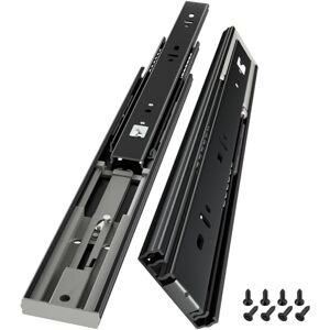 AOLISHENG Glissières pour tiroirs, capacité de charge jusqu'à 45 KG, avec dispositif d'ouverture à pression et roulements à billes, Extension 350 400 450 500 550 600 mm, 1 Paire (2 pièces) - Publicité AOLISHENG Glissières pour tiroirs, capacité de charge jusqu'à 45 KG, avec dispositif d'ouverture à pression et roulements à billes, Extension 350 400 450 500 550 600 mm, 1 Paire (2 pièces) - Publicité