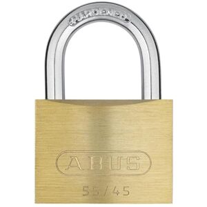 ABUS 02857 55/45 Cadenas en Laiton 45 mm - Publicité ABUS 02857 55/45 Cadenas en Laiton 45 mm - Publicité