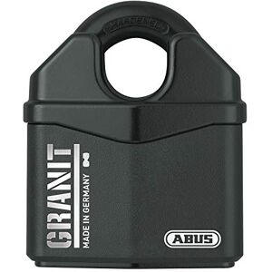 ABUS Cadenas Granit 37RK/80 SZP Cadenas haut de gamme pour usage intensif protection accrue de l'anse niveau de sécurité 10 avec 2 clés et carte de sécurité noir 79172, 80 mm - Publicité ABUS Cadenas Granit 37RK/80 SZP Cadenas haut de gamme pour usage intensif protection accrue de l'anse niveau de sécurité 10 avec 2 clés et carte de sécurité noir 79172, 80 mm - Publicité