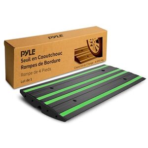 Pyle Rampe de Seuil en Caoutchouc 1,2 m – Rampe Bordure Antidérapante Étanche, Bande Réfléchissante Vertes et Vis d’Expansion, Usage Intensif-Garage, Trottoir, Allée, Voiture, Camion,Fauteuil Roulant - Publicité Pyle Rampe de Seuil en Caoutchouc 1,2 m – Rampe Bordure Antidérapante Étanche, Bande Réfléchissante Vertes et Vis d’Expansion, Usage Intensif-Garage, Trottoir, Allée, Voiture, Camion,Fauteuil Roulant - Publicité