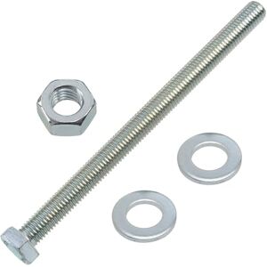 AERZETIX Kit ensemble de 5 boulons M12x170 mm à tête hexagonale + 10 rondelles M12x24 mm + 5 écrous hexagonaux M12 pour bricolage et fixation légère en acier - Publicité AERZETIX Kit ensemble de 5 boulons M12x170 mm à tête hexagonale + 10 rondelles M12x24 mm + 5 écrous hexagonaux M12 pour bricolage et fixation légère en acier - Publicité