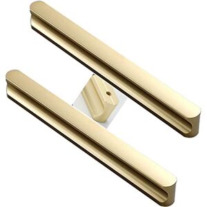 GETREY Poignées de porte d'armoire, raccord de quincaillerie, 2 pièces poignées de tiroir de couleur cuivre brossé poignée de meuble en alliage d'aluminium, heurtoirs de placard bouton de chambre à coucher f - Publicité GETREY Poignées de porte d'armoire, raccord de quincaillerie, 2 pièces poignées de tiroir de couleur cuivre brossé poignée de meuble en alliage d'aluminium, heurtoirs de placard bouton de chambre à coucher f - Publicité