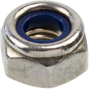 AERZETIX Lot de 25 Écrous de blocage M5x0.8 mm à 6 pans filetage métrique en acier inoxydable A2 couleur argent montage assemblage usage général fixation - Publicité AERZETIX Lot de 25 Écrous de blocage M5x0.8 mm à 6 pans filetage métrique en acier inoxydable A2 couleur argent montage assemblage usage général fixation - Publicité