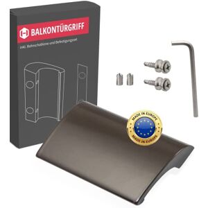 Gedotec Poignée Blanche Fixe Porte de Balcon Exterieur Bouton Aluminium Inoxydable Intérieur Extérieur/Terrasse Ferrure Meuble et Porte Coulissante Modèle DE-LUXE - Publicité Gedotec Poignée Blanche Fixe Porte de Balcon Exterieur Bouton Aluminium Inoxydable Intérieur Extérieur/Terrasse Ferrure Meuble et Porte Coulissante Modèle DE-LUXE - Publicité