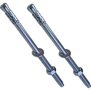 AERZETIX C54062-2x Boulon Vis d’ancrage filetage long, Goujon à expansion M12x220mm en acier zingué pour béton, pierre - Publicité AERZETIX C54062-2x Boulon Vis d’ancrage filetage long, Goujon à expansion M12x220mm en acier zingué pour béton, pierre - Publicité