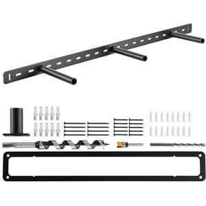 VEVOR Support d'Étagère Flottante, 863,6x157,4x38,1 mm, Support d'Étagères Murales Invisible Robuste, Capacité de Charge 86 kg, avec Accessoires, pour Étagères Flottantes de Salons, Cuisines, Chambres - Publicité VEVOR Support d'Étagère Flottante, 863,6x157,4x38,1 mm, Support d'Étagères Murales Invisible Robuste, Capacité de Charge 86 kg, avec Accessoires, pour Étagères Flottantes de Salons, Cuisines, Chambres - Publicité