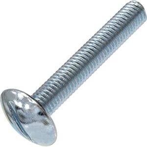 AERZETIX C59954 Lot de 5 Vis à métaux ''poêlier'' M8x50 mm à tête ronde large 20 mm fendue à empreinte S boulon d'assemblage en acier zingué dureté 4.8 couleur argent - Publicité AERZETIX C59954 Lot de 5 Vis à métaux ''poêlier'' M8x50 mm à tête ronde large 20 mm fendue à empreinte S boulon d'assemblage en acier zingué dureté 4.8 couleur argent - Publicité