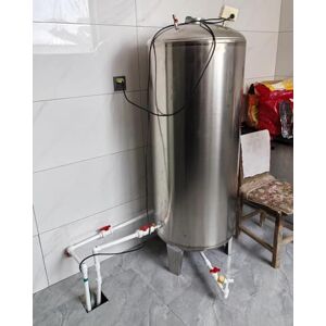ENHEN Surpresseur Réservoir Sous Pression D'eau D'acier Inoxydable de Ménage, Alimentation en Eau Automatique du Sous-sol Capacité 60 100 160 200 250 300 L, Kit D'installation Complet(95x50cm(160L/42.2gal - Publicité ENHEN Surpresseur Réservoir Sous Pression D'eau D'acier Inoxydable de Ménage, Alimentation en Eau Automatique du Sous-sol Capacité 60 100 160 200 250 300 L, Kit D'installation Complet(95x50cm(160L/42.2gal - Publicité