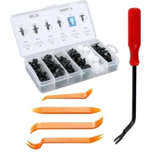 Bangbobi Clips de Fixation Voiture 105 pièces INCL. Rivets à Expansion Plastique & kit d'outils pour la Plupart des Voitures vis Plastique et Clips de Fixation pour la Plupart des Voitures - Publicité Bangbobi Clips de Fixation Voiture 105 pièces INCL. Rivets à Expansion Plastique & kit d'outils pour la Plupart des Voitures vis Plastique et Clips de Fixation pour la Plupart des Voitures - Publicité