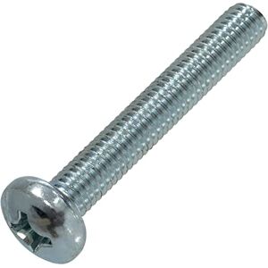 AERZETIX C59921 Lot de 20 Vis métaux à tête cylindrique M6x40 mm à empreinte PH2 boulon d'assemblage DIN 7985 dureté 4.8 en acier au carbone couleur argent - Publicité AERZETIX C59921 Lot de 20 Vis métaux à tête cylindrique M6x40 mm à empreinte PH2 boulon d'assemblage DIN 7985 dureté 4.8 en acier au carbone couleur argent - Publicité